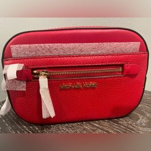 MICHAEL KORS Jet Set Small Leather Belt Bag